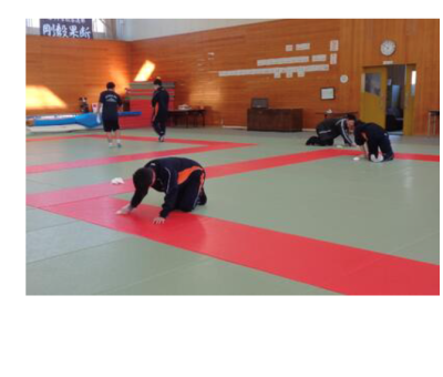 年末の部活動の様子から④